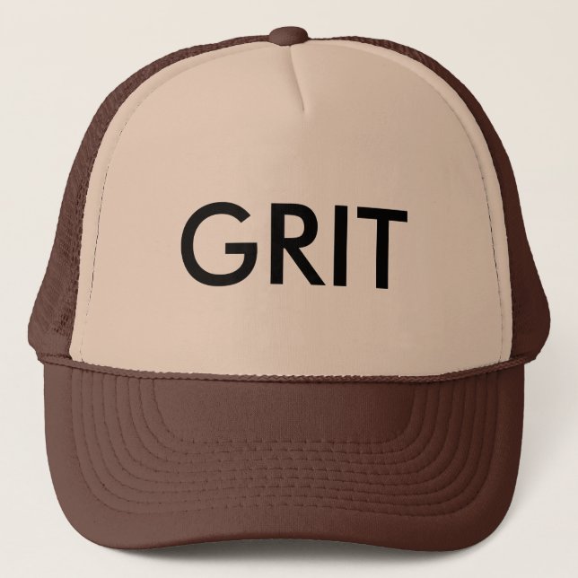 CASQUETTE GRIT TRUCKER HAT (Devant)
