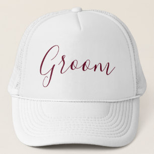 Casquette Groom Calligraphie