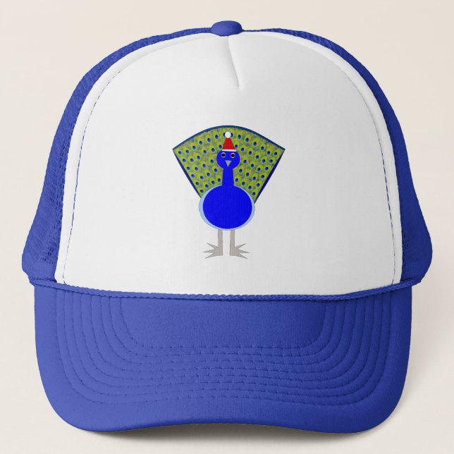 Casquette Gros paon de Noël (Devant)
