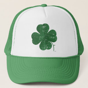 Casquette Grosse fermeture à quatre feuilles - style vintage
