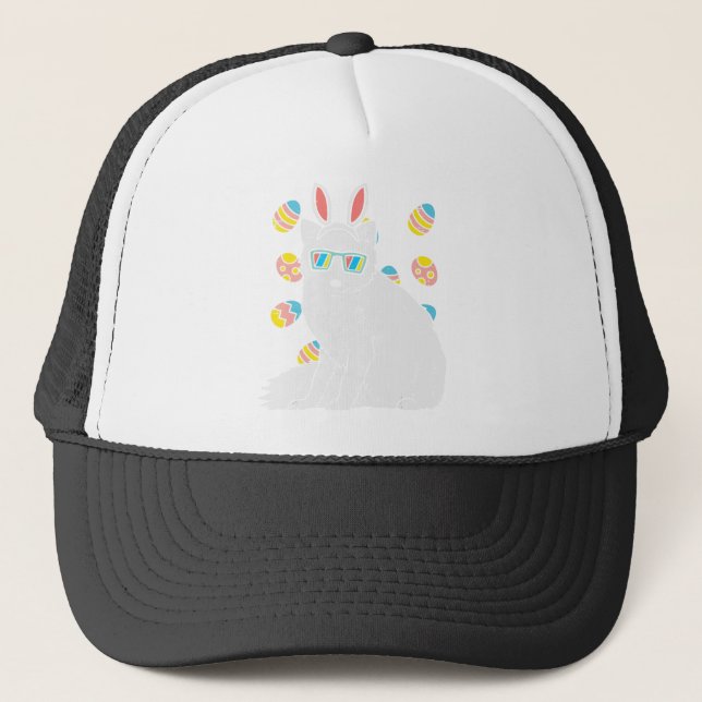 Casquette Grotte de neige de l'Arctique Lunettes Oeufs Pâque (Devant)
