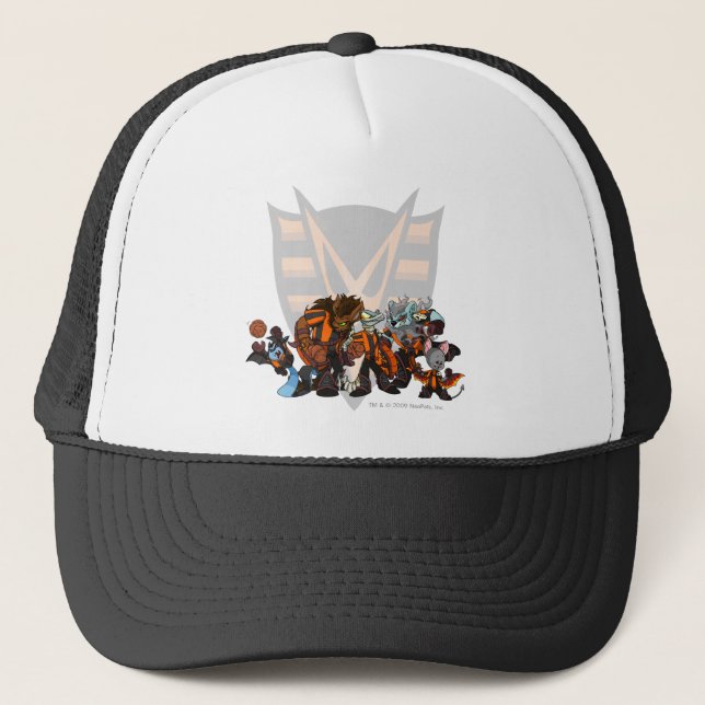 Casquette Groupe hanté par équipe en bois (Devant)