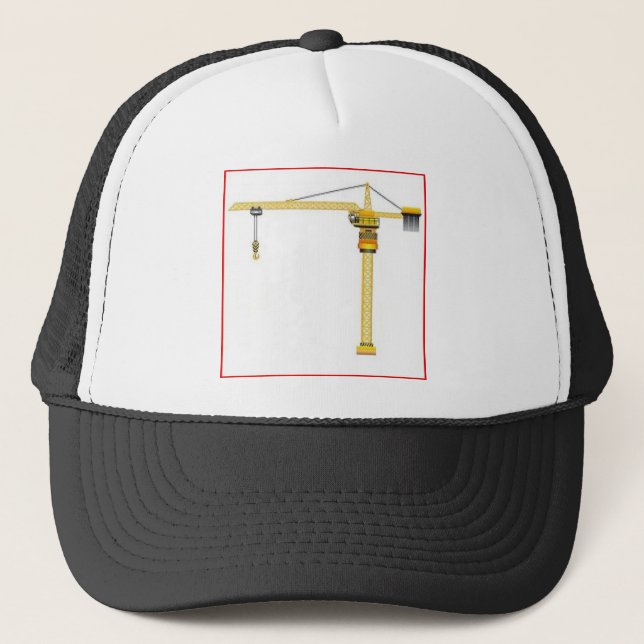 Casquette Grue à tour simple (Devant)