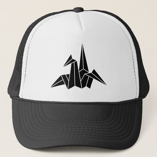 Casquette Grue en papier (Devant)