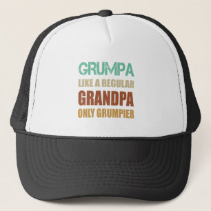 Casquette Grumpa Comme Un Grand-Père Régulier Seulement Père