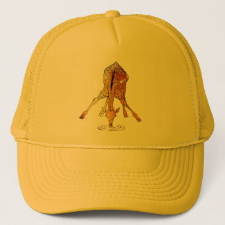 Casquette grunge de girafe