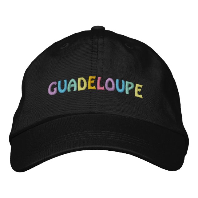 CASQUETTE GUADELOUPE (Devant)