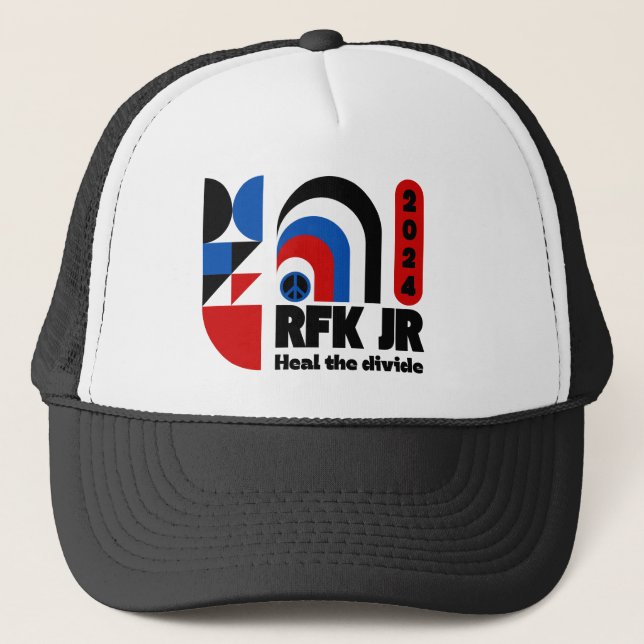 Casquette "Guérir la fracture" RFK Jr Kennedy 2024 Retro (Devant)