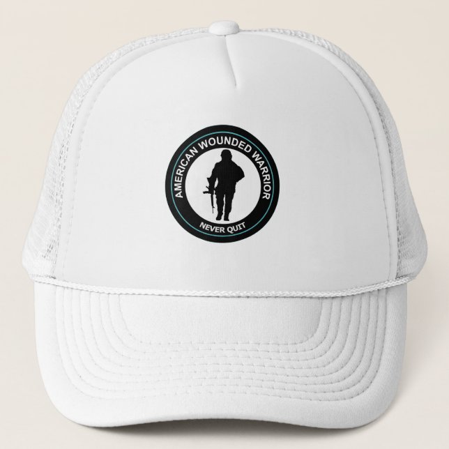 CASQUETTE GUERRIER AMÉRICAIN BLESSÉ (Devant)