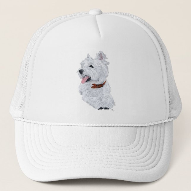 Casquette Guerrier blanc de West Highland (Devant)