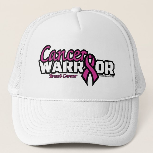 Casquette Guerrier...Cancer du sein (Devant)