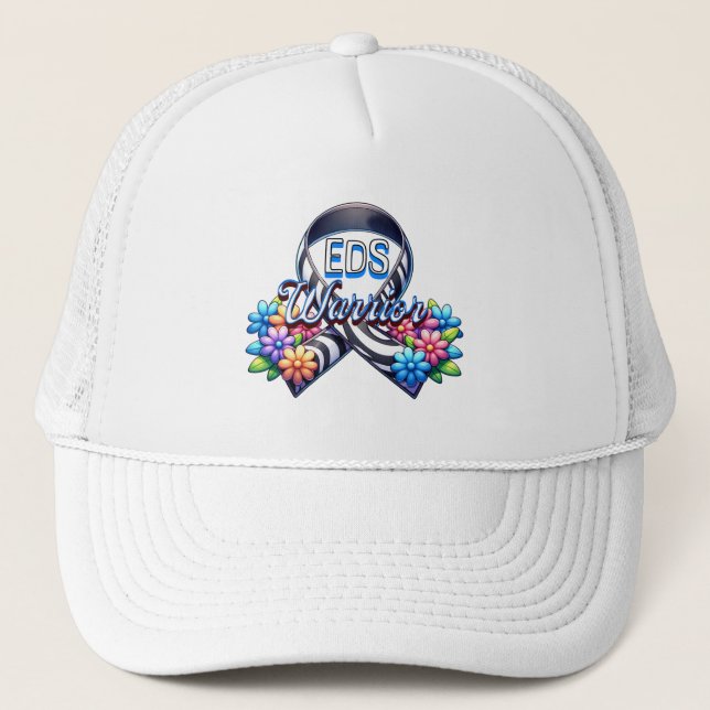Casquette Guerrier EDS | Syndrome d'Ehlers-Danlos T-Shirt (Devant)