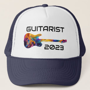 CASQUETTE GUITARIST 2023 COLORFUL GUITAR BAND GIFT