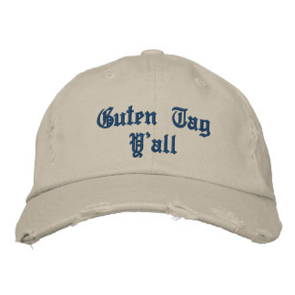 casquette "Guten Tag Y'all"
