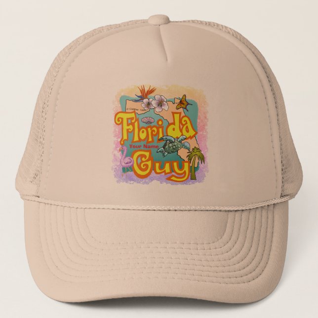 Casquette Guy de Floride (Devant)