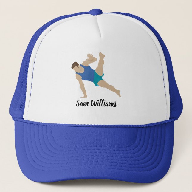 Casquette Gymnaste masculin (Devant)