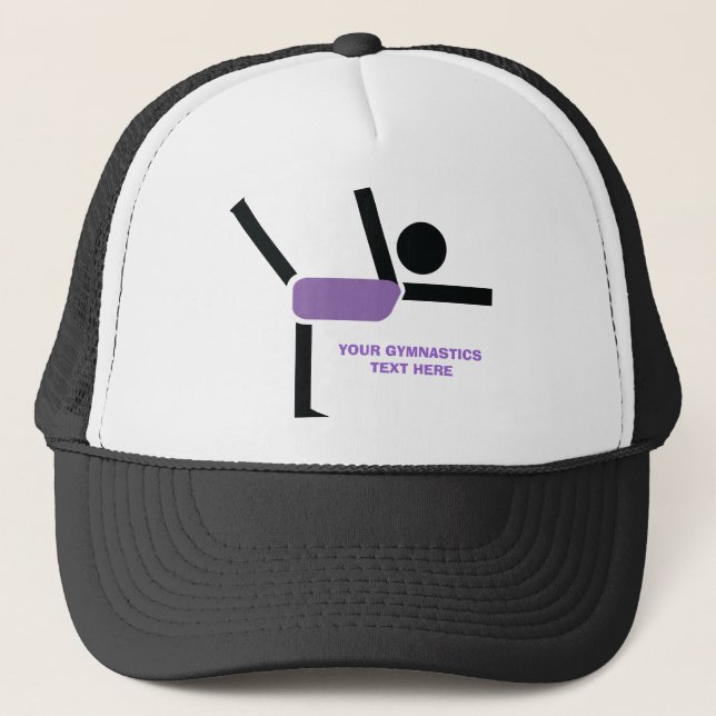 Casquette Gymnastique cadeaux, gymnastique artiste sur mesur (Devant)