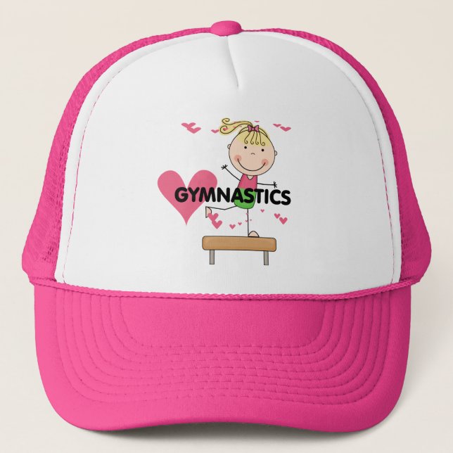 Casquette GYMNASTIQUE - T-shirts blonds de faisceau (Devant)
