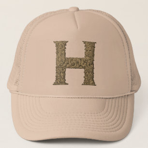 Casquette H - L'alphabet de Falck (d'or)