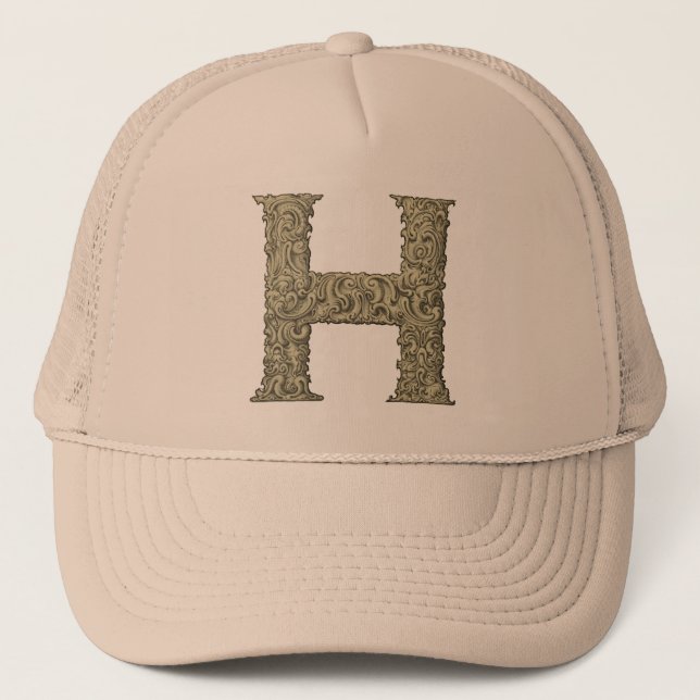 Casquette H - L'Alphabet Falck (Or) (Devant)
