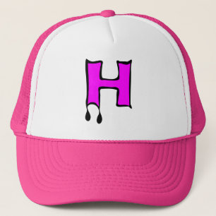 Casquette HA" ★ Bleeding Devil's Teeth-Initial H Trucker Hat