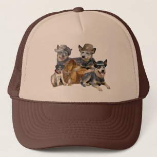 Casquette Habillement occidental bleu de thème de Heeler