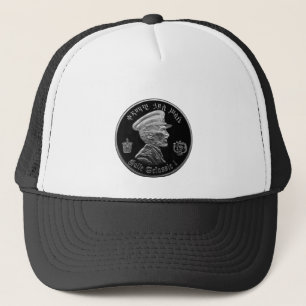 Casquette Haile Selassie - HIM - Jah Rastafari Trucker Cap