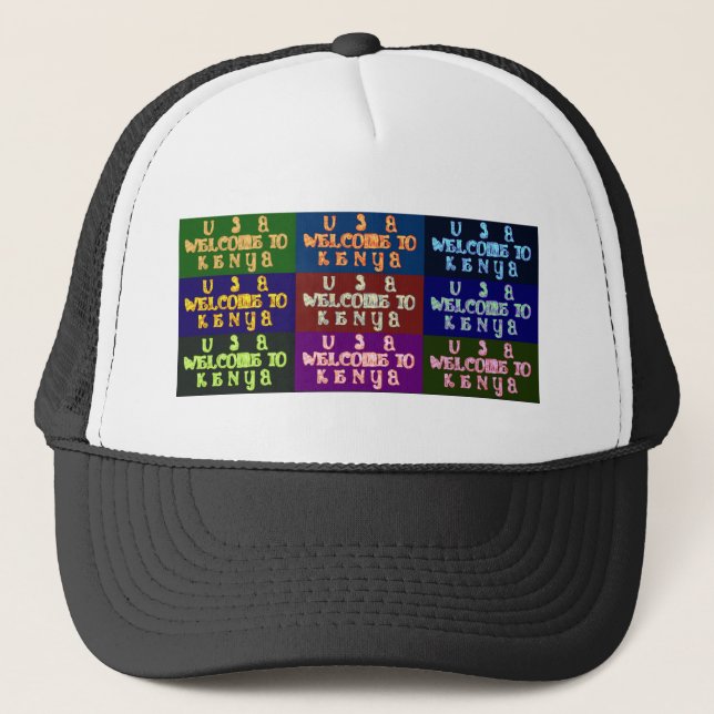 Casquette Hakuna Matata Bienvenue au Kenya.png (Devant)