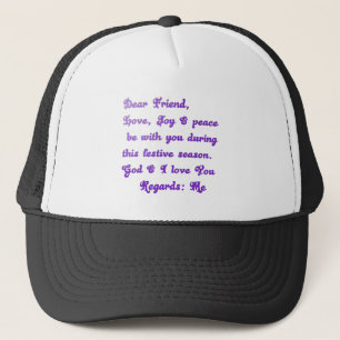 Casquette Hakuna Matata Cher ami Aimer la joie la paix soit 