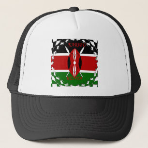 Casquette Hakuna matata Karaibu Kenya