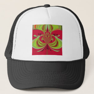 Casquette Hakuna Matata red yellow design