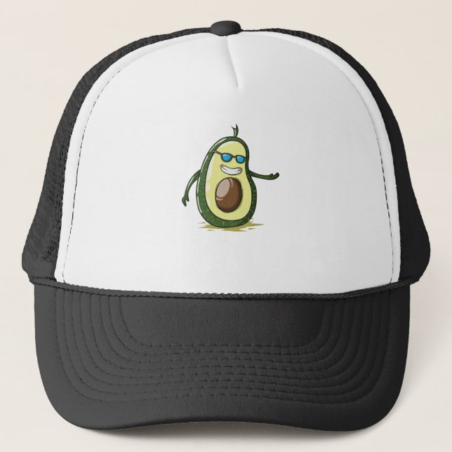 Casquette halbe Avocado mit Kern Pärchenlook (Devant)
