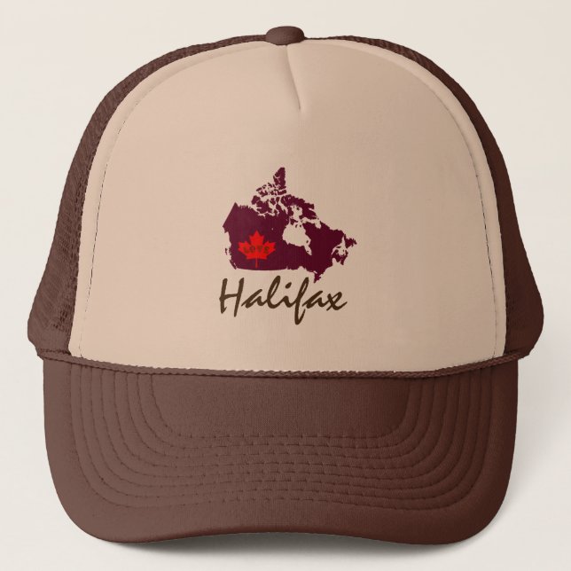 Casquette Halifax Nouvelle-Écosse Personnaliser Canada casqu (Devant)