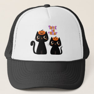 Casquette Halloween/Automne/Automne/citrouille/chat