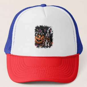 Casquette Halloween Boston Terrier Dog