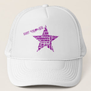 Casquette Halloween Cool Personnalisé Whimsical Typographie