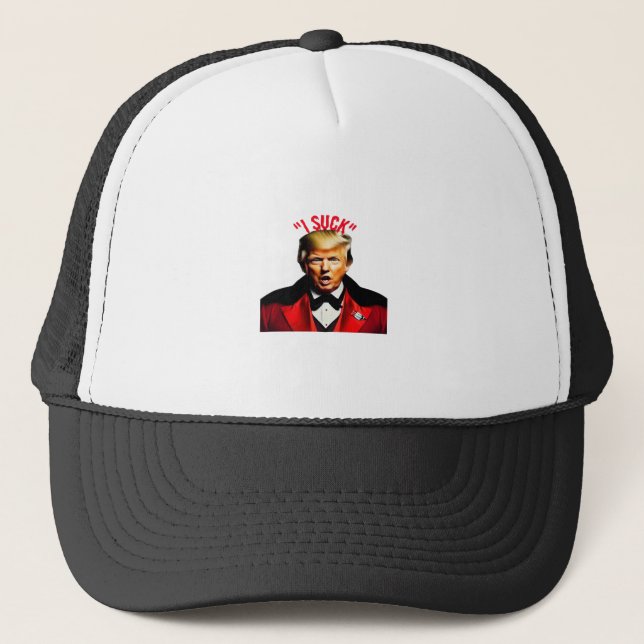 Casquette Halloween Donald Funny Anti-politique (Devant)