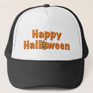 Casquette Halloween éffrayant jack-o-lanterne