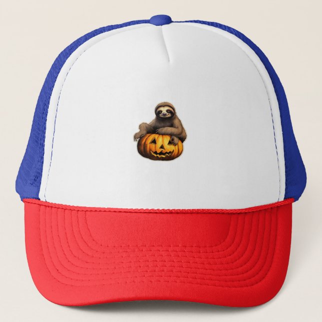 Casquette Halloween sur le thème de la fente T-shirt surdime (Devant)