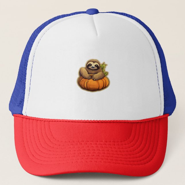 Casquette Halloween sur le thème du fentes T-shirt surdimens (Devant)