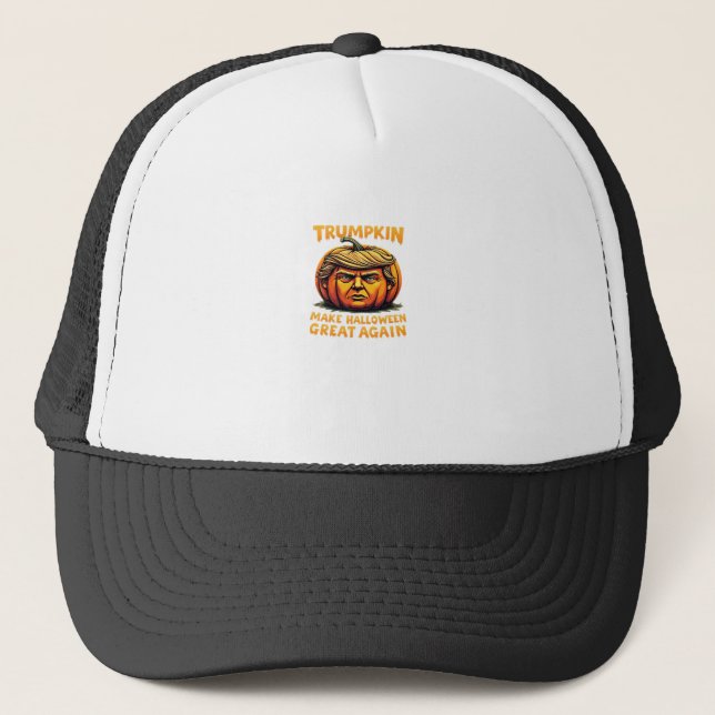 Casquette Halloween Trumpkin rendre Halloween grand à nouvea (Devant)
