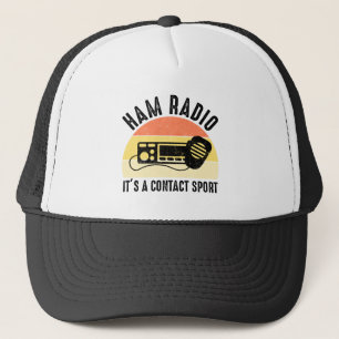 Casquette Ham Radio - C'est un sport de contact
