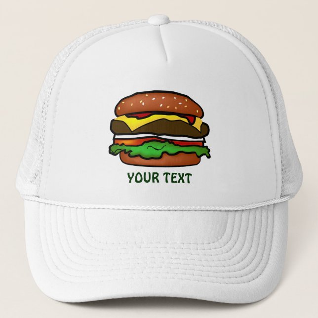 Casquette Hamburger (Devant)