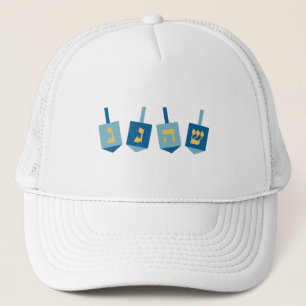 Casquette Hanoukka Dreidel