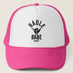 CASQUETTE HAOLE BABE SHAKA HAWAII