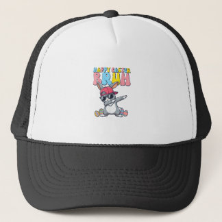 Casquette Happy Easter Bruh Bunny Dab Rabbit Dance Boys Kids