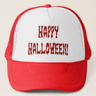 Casquette Happy Halloween Gore Texte