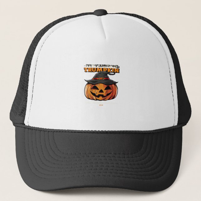 Casquette Happy Halloween Trumpkin Classic (Devant)