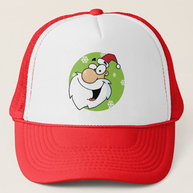 Casquette Happy Santa Clause T-shirts et cadeaux (Devant)