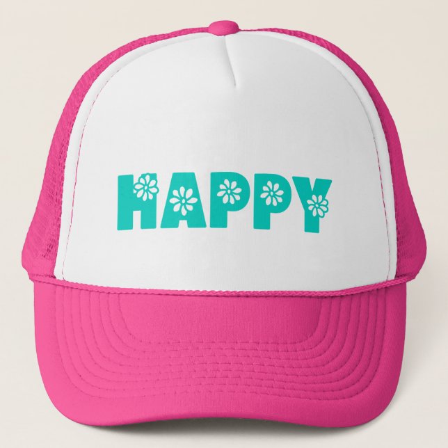 Casquette Happy Trucker Hat (Devant)